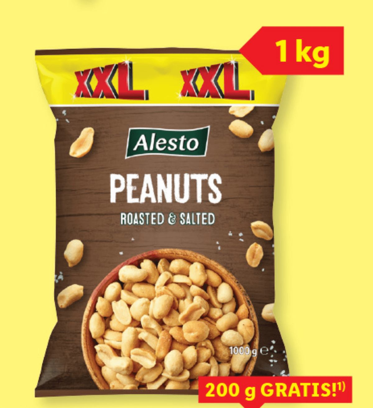 Alesto Arašidi 1 kg - Akcija v trgovini Lidl