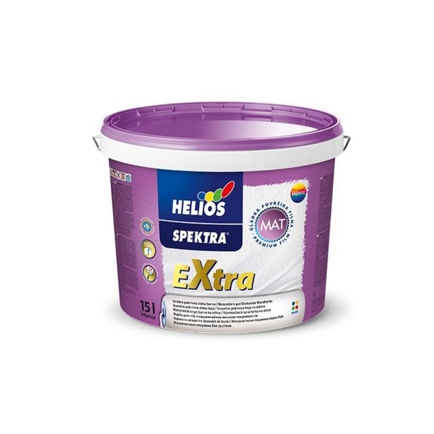 Notranja zidna barva Helios Spektra Extra 15 l Akcija v trgovini Merkur