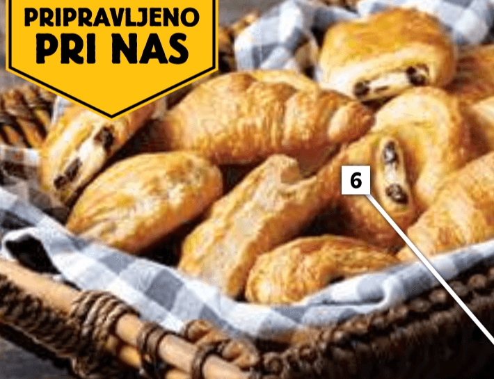 Mini mešano pecivo x 15 Pripravljeno pri nas - Akcija u trgovini E.Leclerc