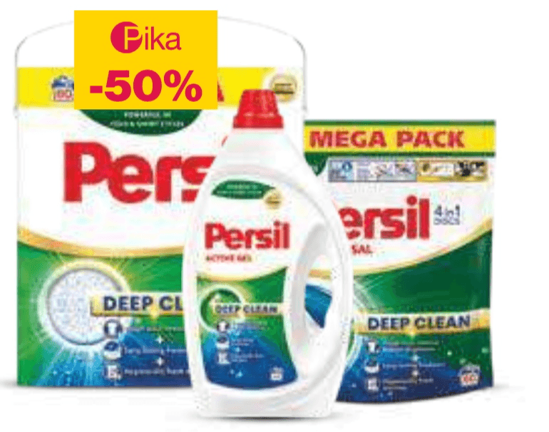 Persil detergent za pranje perila - Akcija v trgovini Mercator
