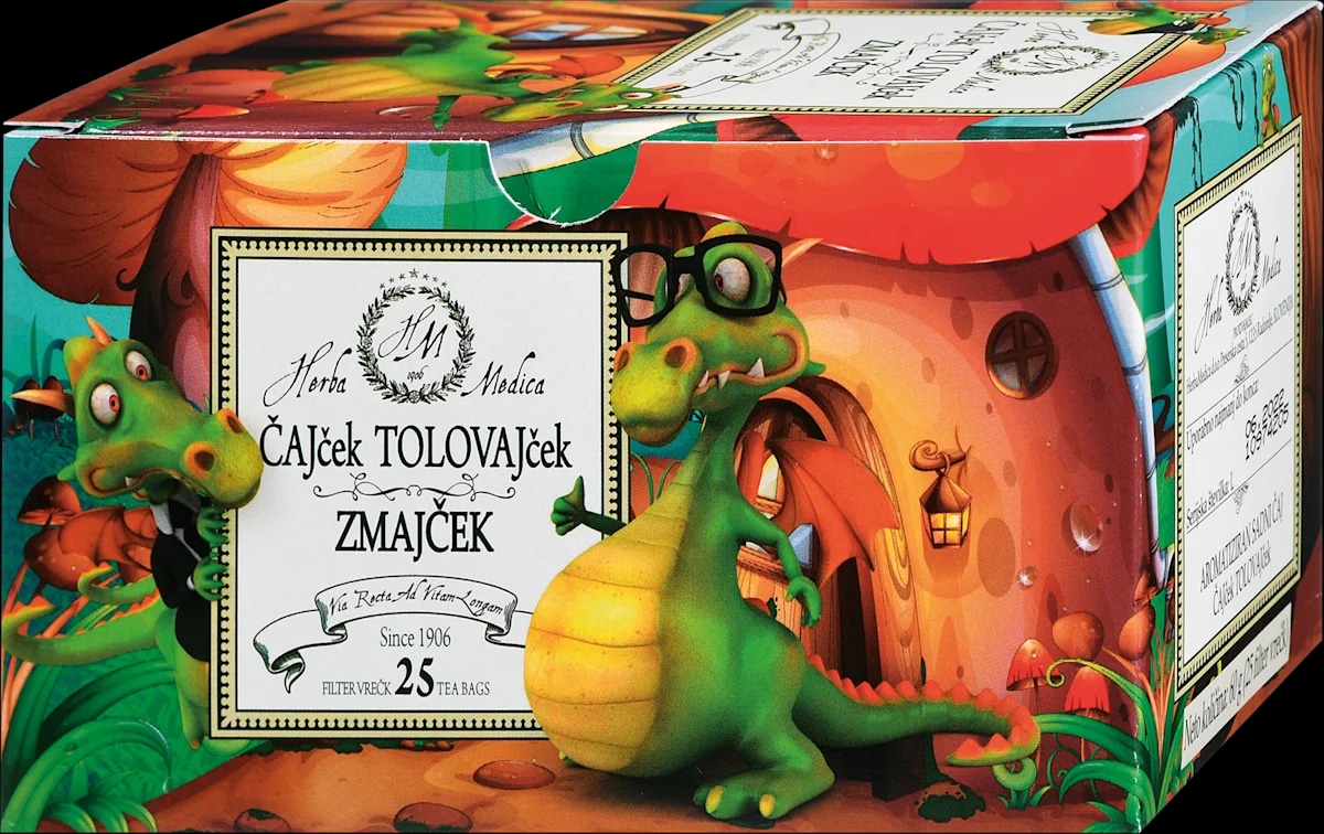 Čajček Tolovajček 60 g Zmajček - Akcija v trgovini Spar