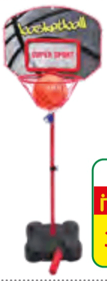 Koš za košarko - Akcija v trgovini Jager