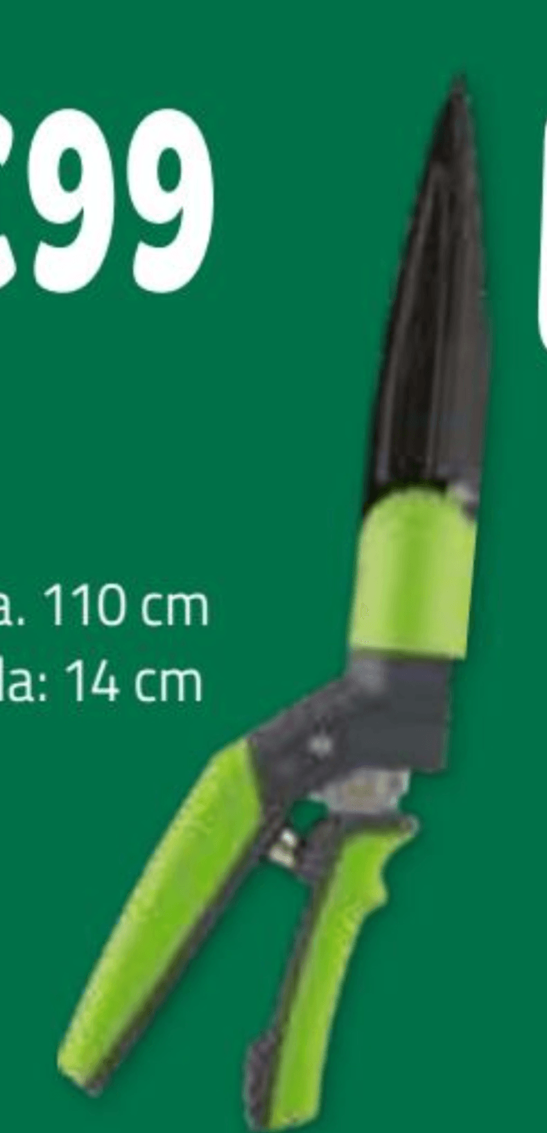 Škarje za travo - Akcija v trgovini E.Leclerc