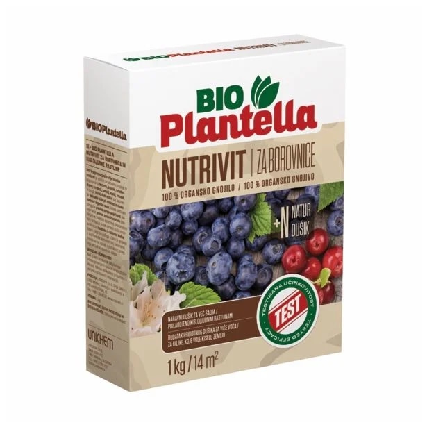 Nutrivit za borovnice 1 kg Plantella - Akcija v trgovini Merkur