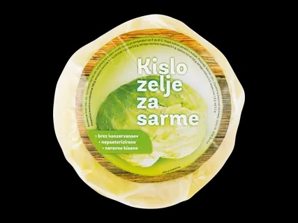 Kislo zelje za sarme pribl. 1,5 kg - Akcija v trgovini Lidl