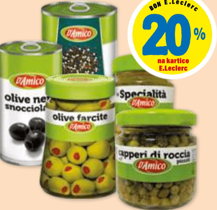 Vsi izdelki D'Amico - Akcija v trgovini E.Leclerc