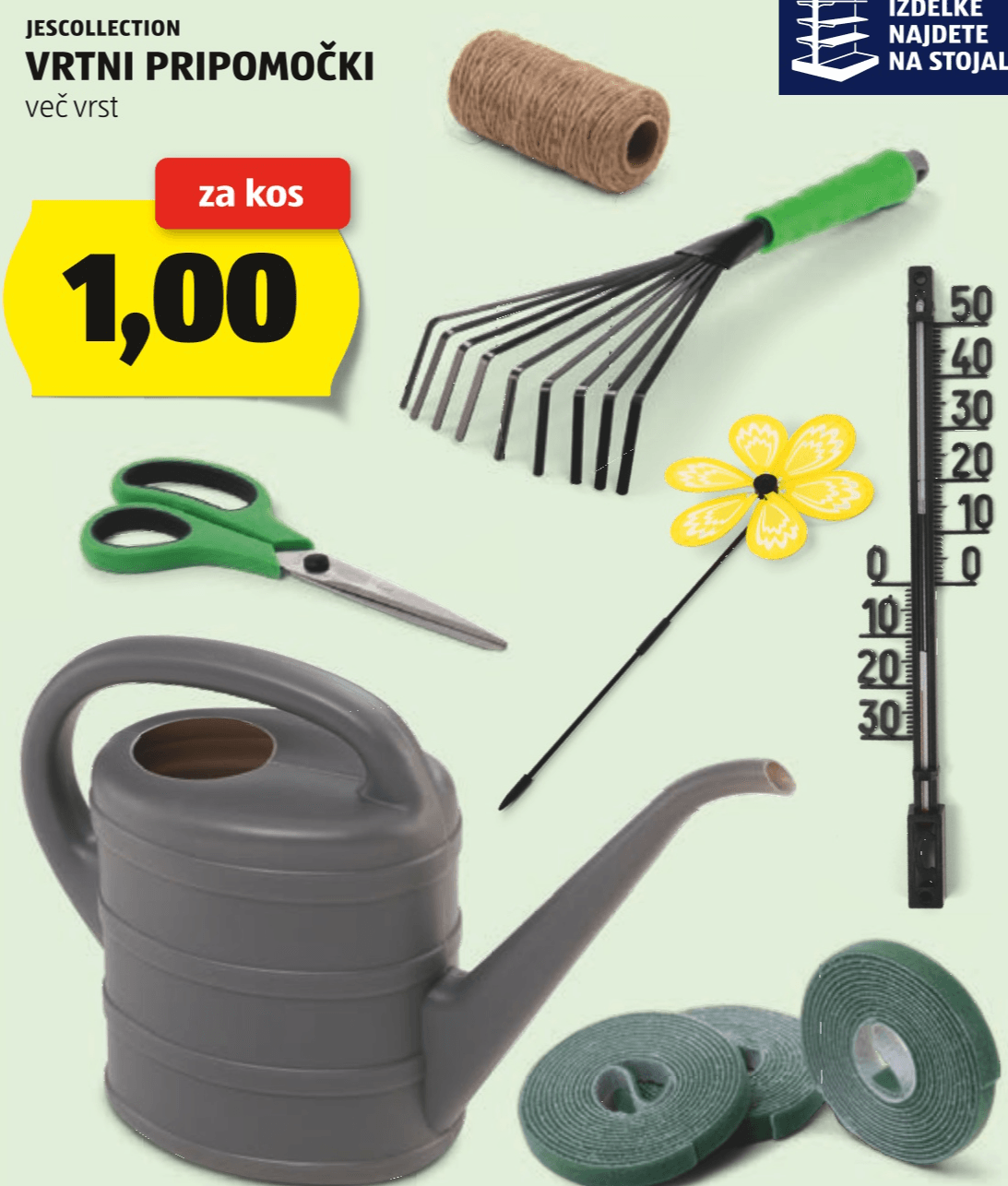 Vrtni pripomočki - Akcija v trgovini Hofer