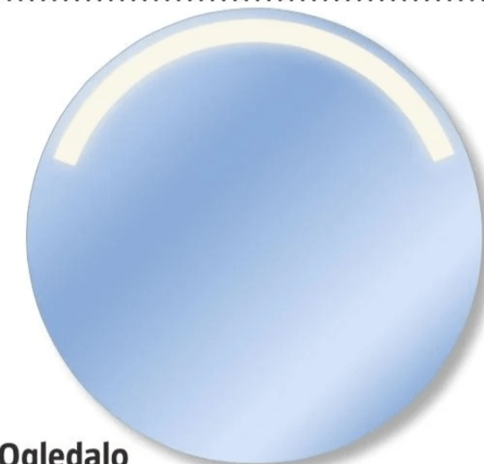 Ogledalo za na vrata 'Touch' - Akcija v trgovini Bauhaus