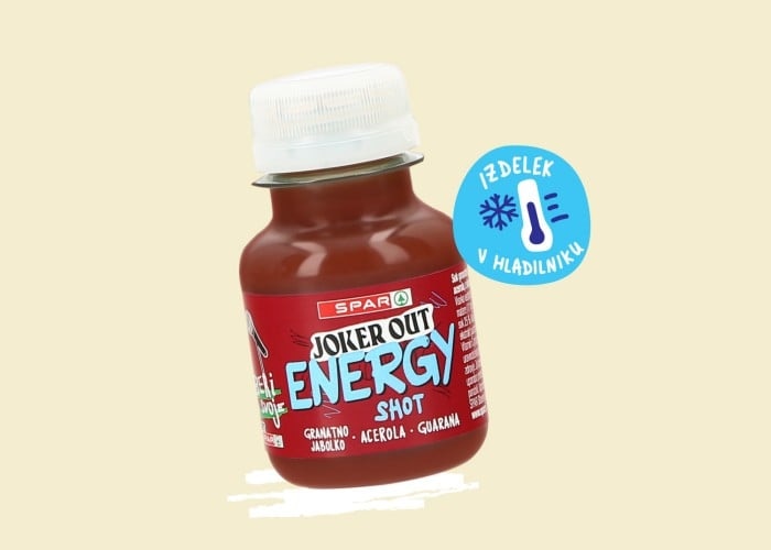 Joker Out Energy Shot 60 ML SPAR - Akcija v trgovini Spar