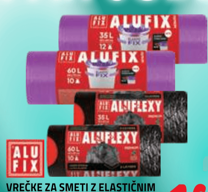 Vrečke za smeti Paclan - Akcija v trgovini E.Leclerc