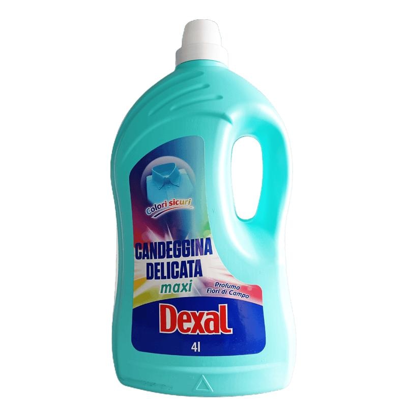 Dexal nežno belilo dišeče Candeggina Delicata Maxi 4 l - Akcija v trgovini Eurospin