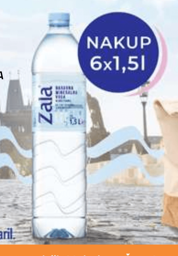 Naravna mineralna voda Zala 1,5 l - Akcija v trgovini E.Leclerc