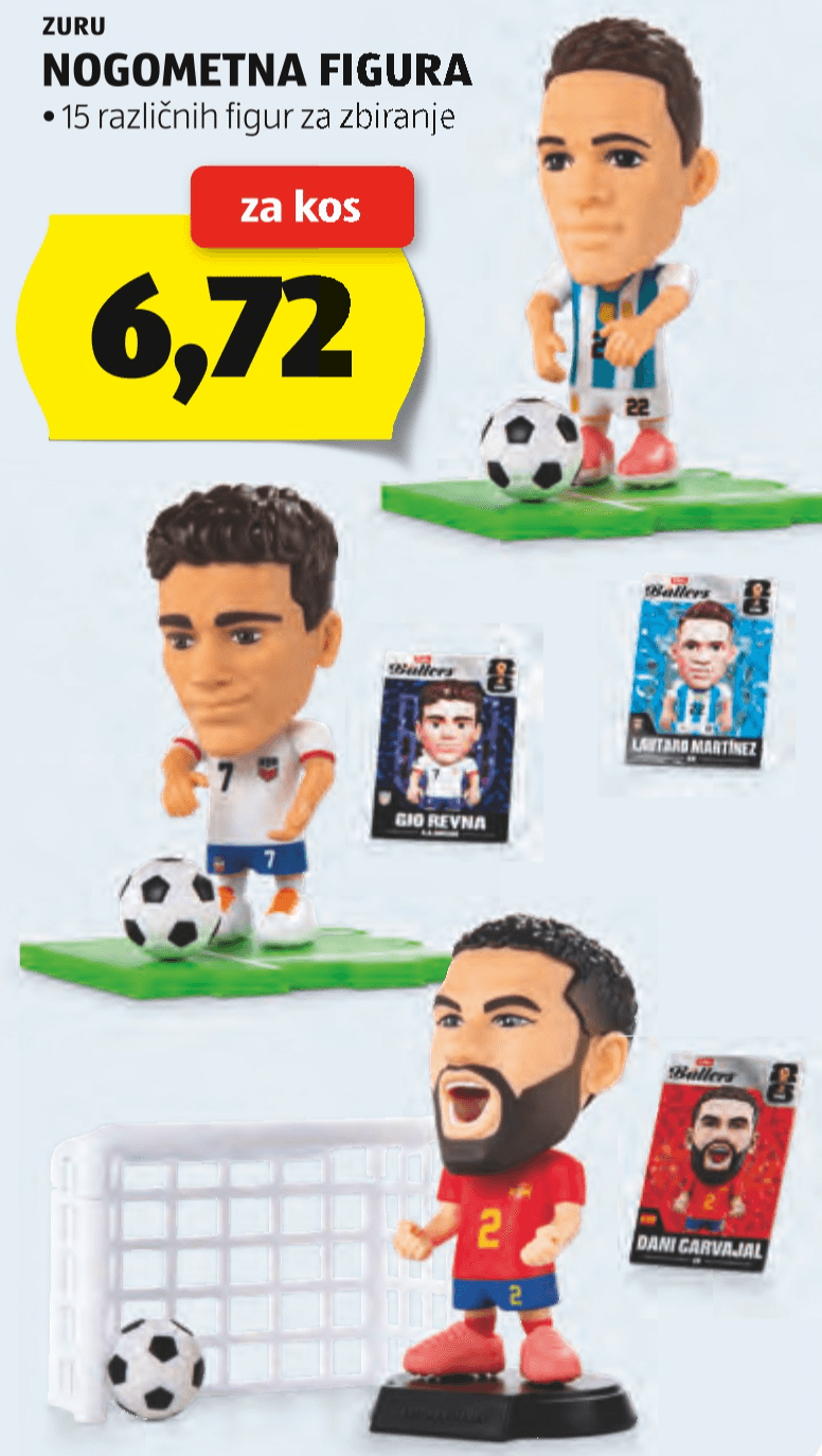 NOGOMETNA FIGURA ZURU - Akcija v trgovini Hofer