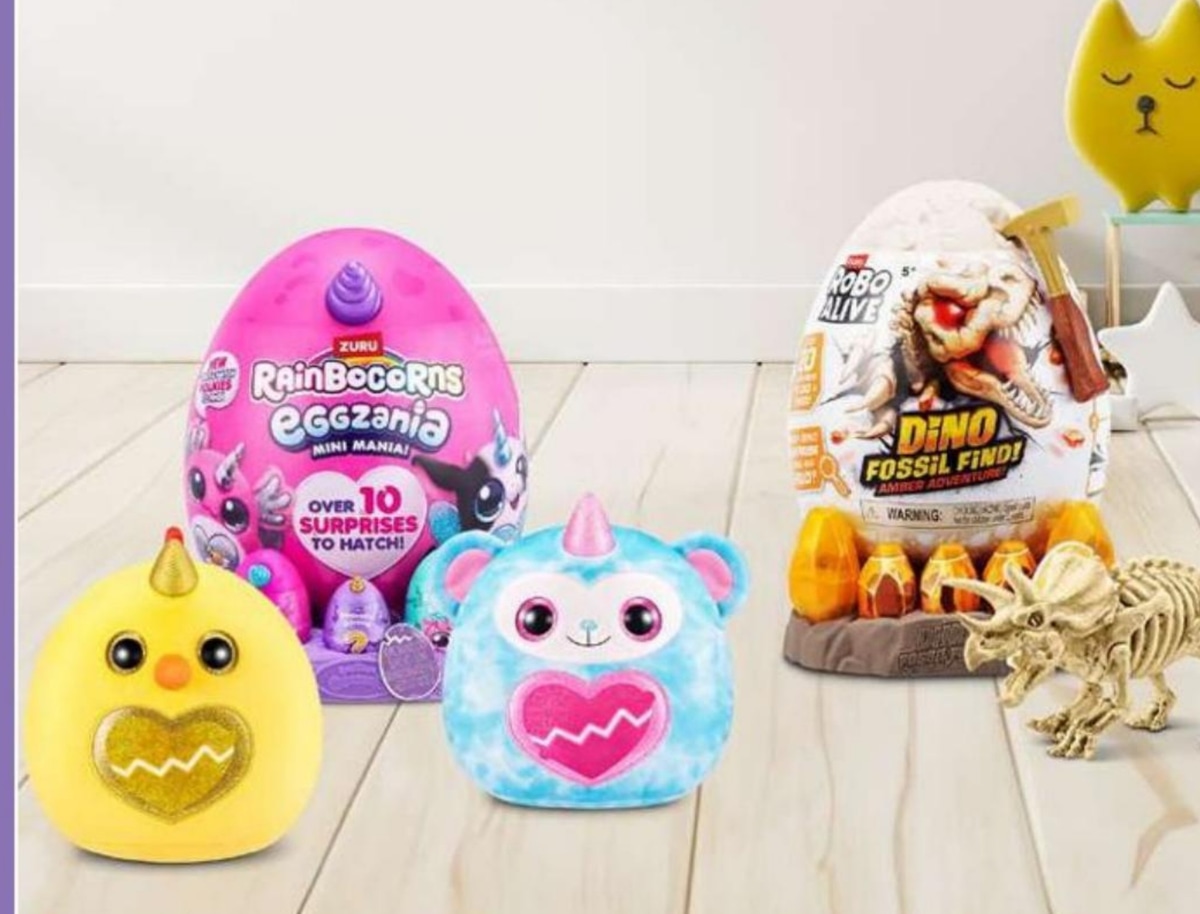 Jajce s presenečenjem, dinozaver/samorog ZURU - Akcija v trgovini Eurospin