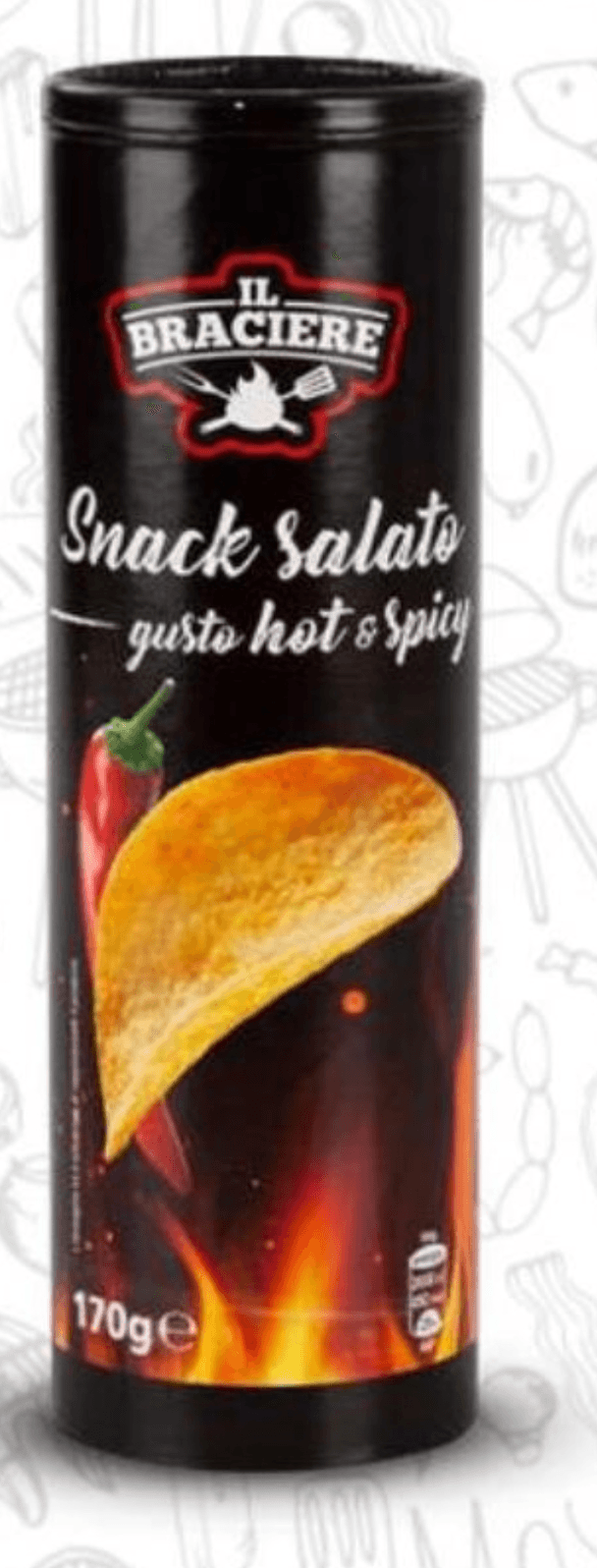 IL BRACIERE Slani prigrizek 170 g - Akcija v trgovini Eurospin