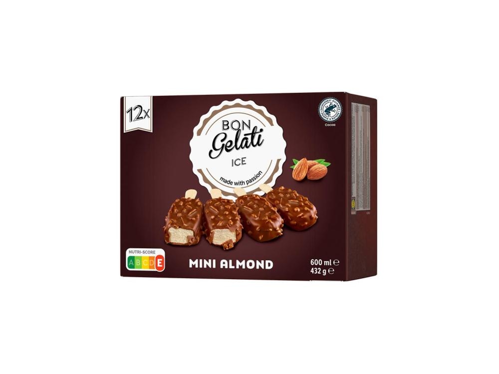 BON GELATI Mini mix sladoled 12 x 50 ml - Akcija v trgovini Lidl