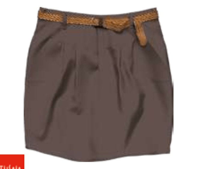 Žensko krilo s pasom TISJAJA - Akcija v trgovini E.Leclerc