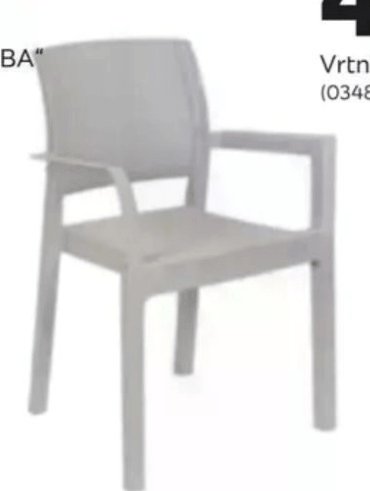 Vrtni stol „ALBA" - Akcija v trgovini Mömax