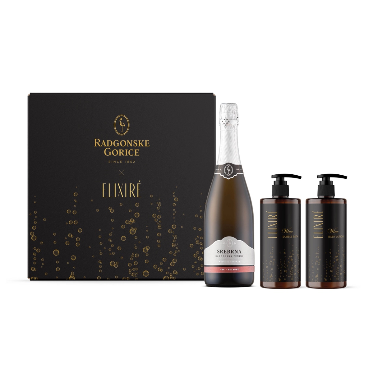 Set Sparkling Moment Silver Elixire 0,75 l Radgonske gorice - Akcija v trgovini Spar
