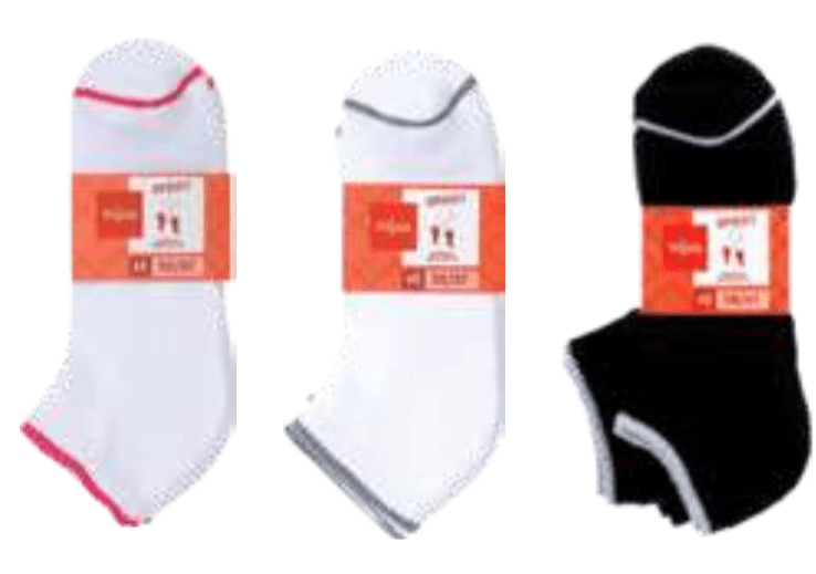 3x ženske športne nogavice 3 kom TISSAIA - Akcija v trgovini E.Leclerc