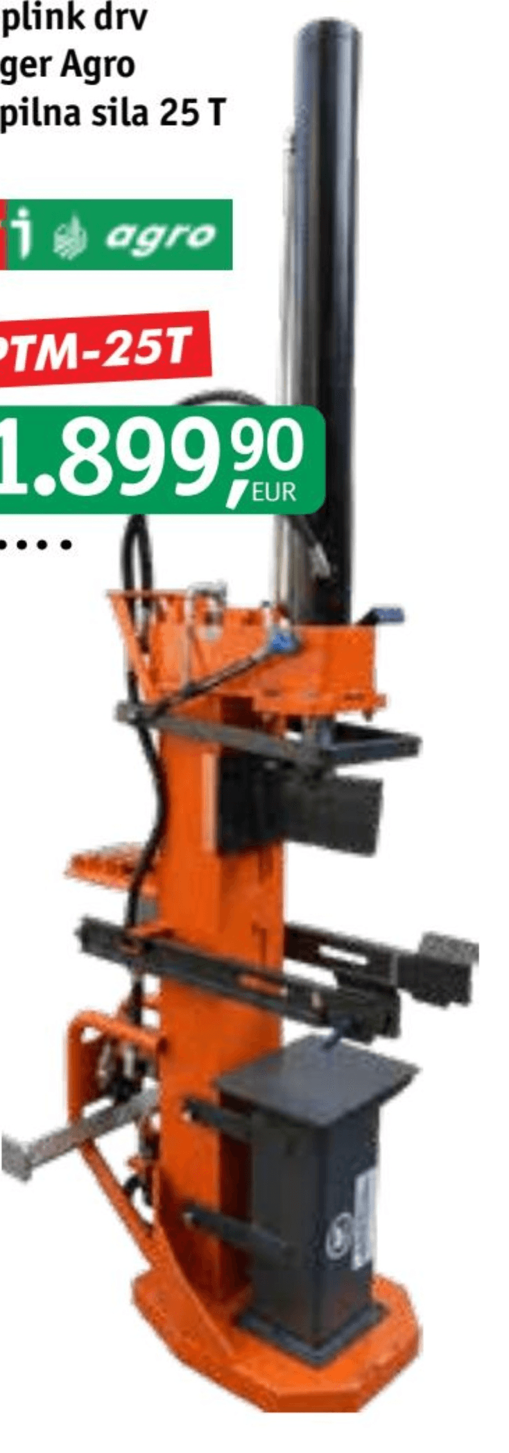 Ceplink drv Jager Agro PTM-25T - Akcija v trgovini Jager