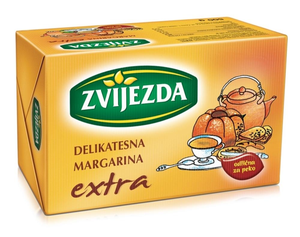 Margarina Zvijezda extra 500g - Akcija v trgovini Mercator