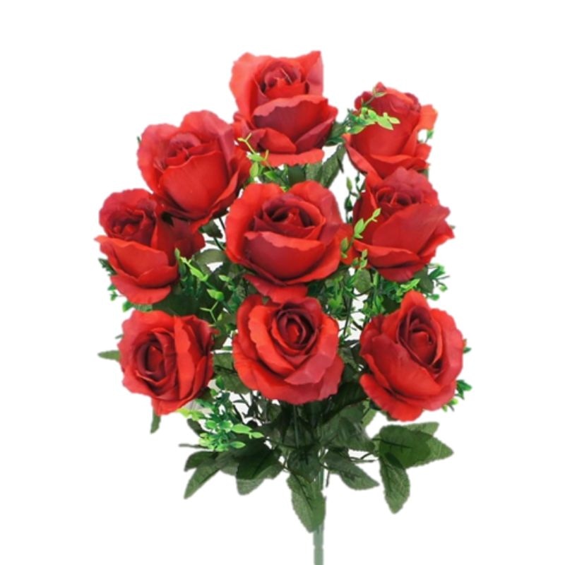 Šopek vrtnice 9 cvetov - Akcija v trgovini Mercator