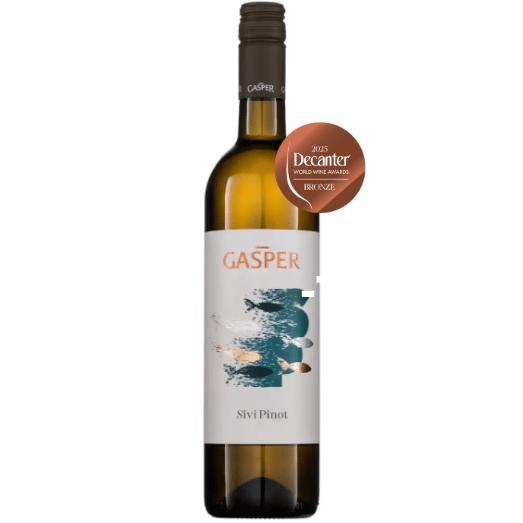 Sivi Pinot "Gasper" 0,75 l Akcija v trgovini E.Leclerc