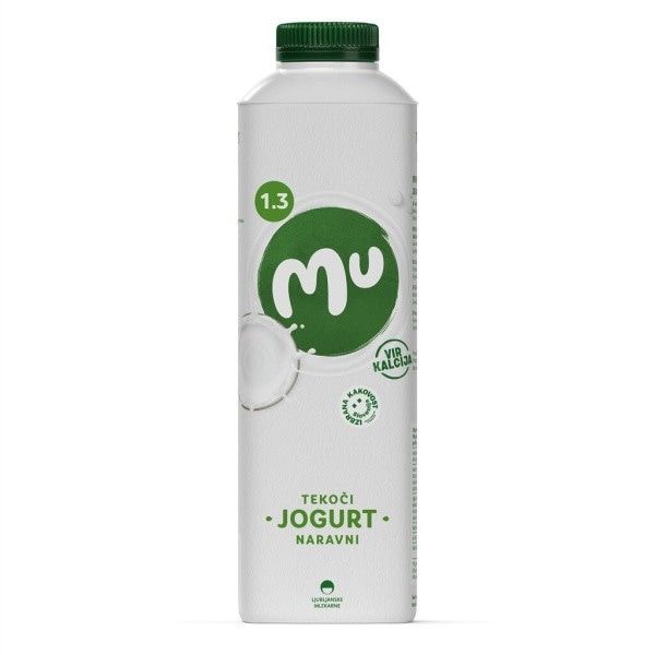 Navadni jogurt Mu 1l Ljubljanske mlekarne - Akcija v trgovini Spar