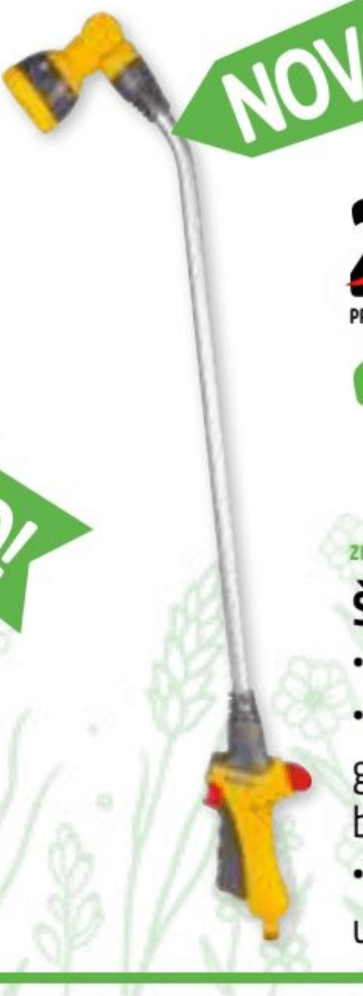 Škropilna palica - Akcija v trgovini E.Leclerc