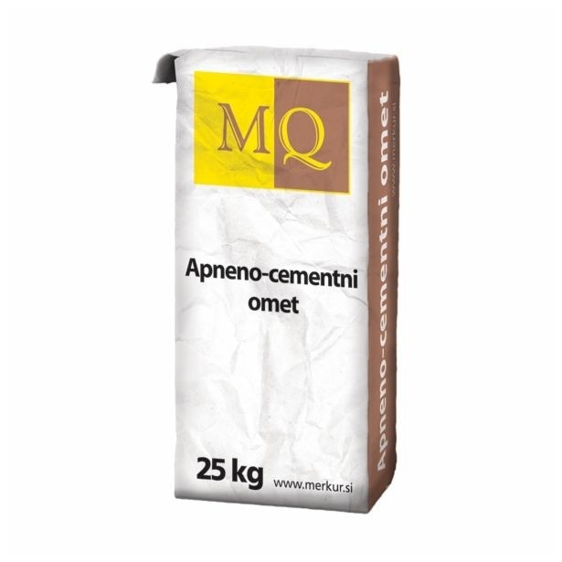 Apneno cementni omet MQ 25 kg Akcija v trgovini Merkur