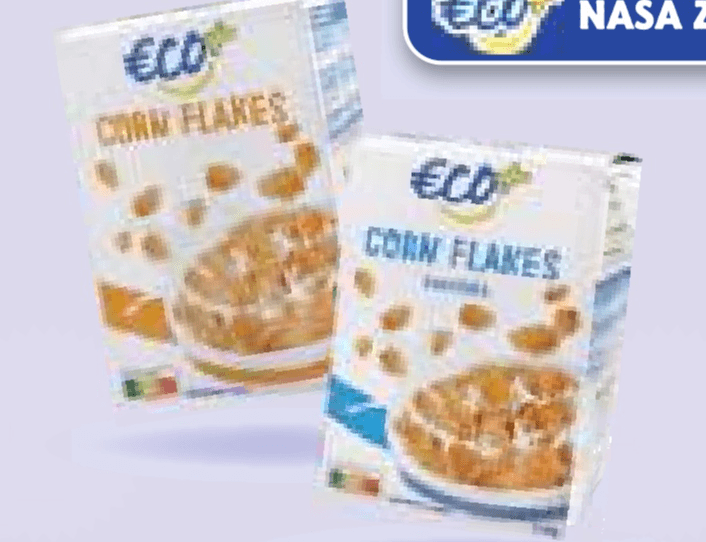 Koruzni kosmiči 750 g Eco - Akcija v trgovini E.Leclerc