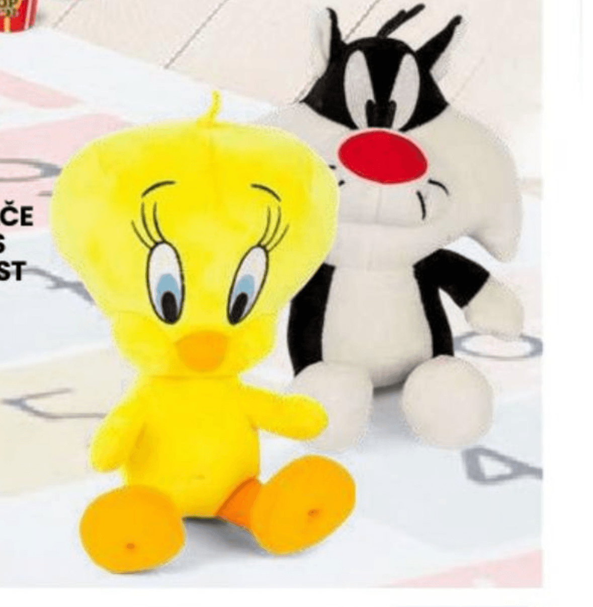 Plišaste igrače Warner Bros - Akcija v trgovini Eurospin