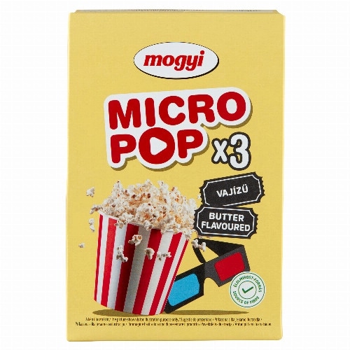 Pokovka Micro Pop Mogyi 3x 100 g - Akcija v trgovini E.Leclerc