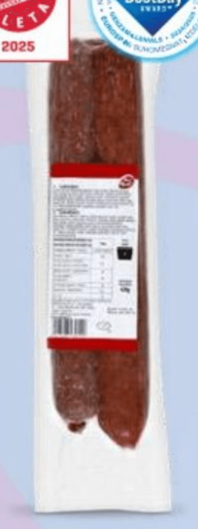 Čajna klobasa 420 g - Akcija v trgovini Eurospin