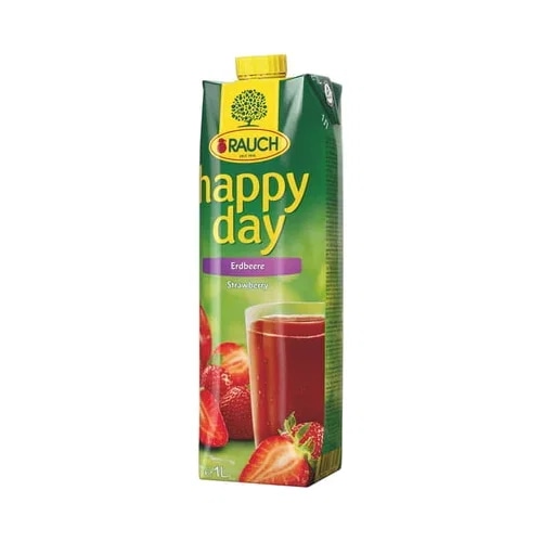 Pijača Happy Day Happy jagoda 1 l Rauch - Akcija v trgovini Tuš