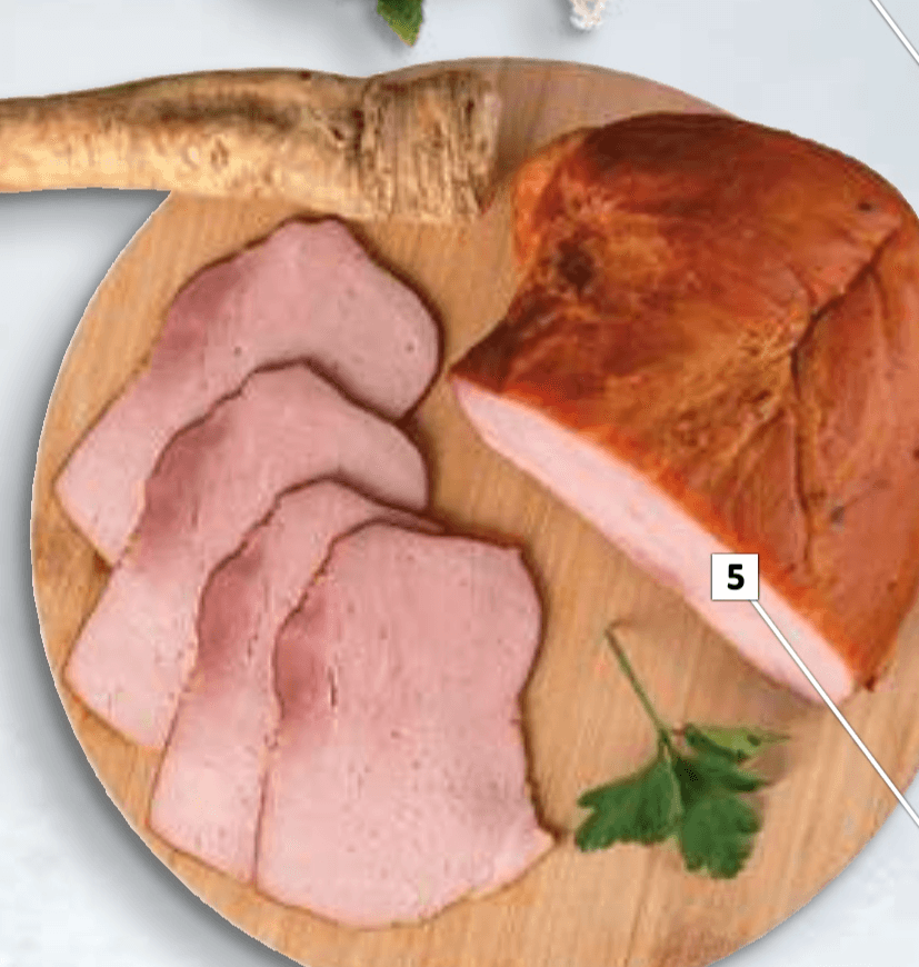 Prekajena šunka Z'dežele - Akcija v trgovini E.Leclerc