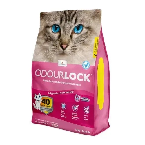 Posip OdourLock Baby Powder 12 kg Akcija v trgovini Mr. Pet