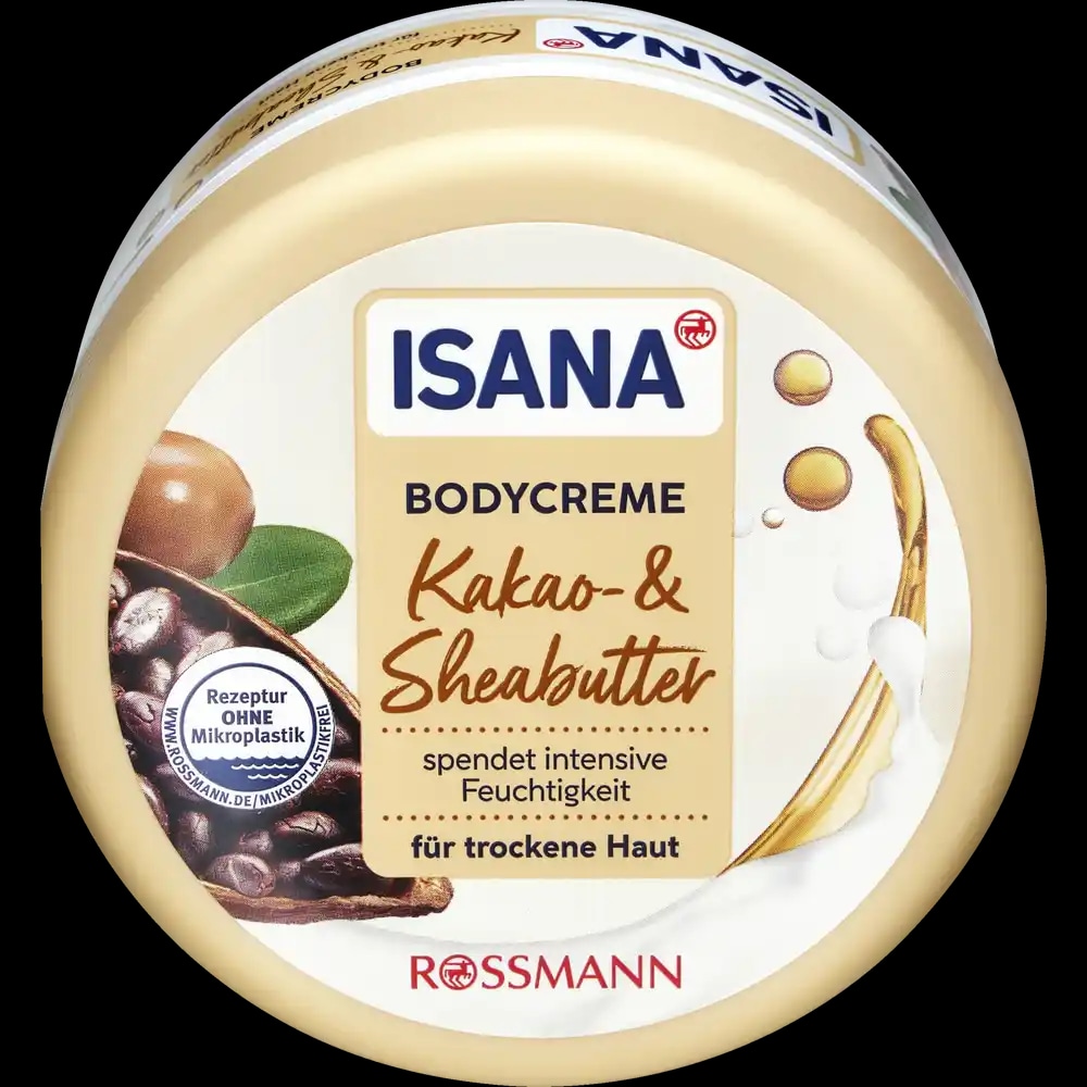 ISANA Bodycreme Kakao-& Sheabutter 500 ml - Akcija v trgovini Spar