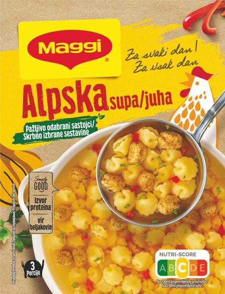 Maggi Instant juha v vrečki 46 g - Akcija v trgovini E.Leclerc