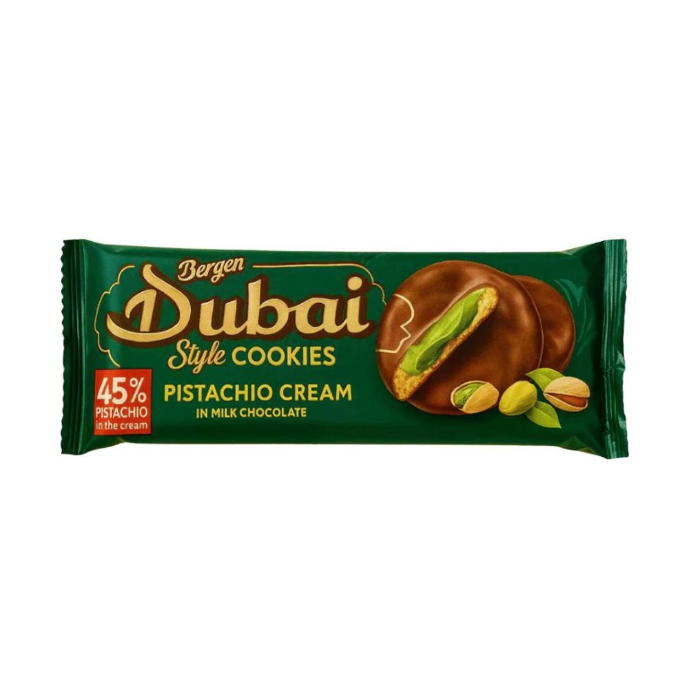 BERGEN Dubai piškoti s pistacijo in indijskimi oreščki 96 g - Akcija v trgovini Kompas Shop