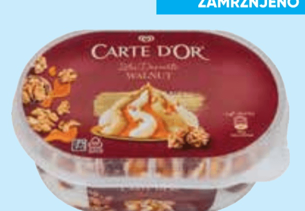 Sladoled Carte D'Or 825 ml - Akcija v trgovini Tuš