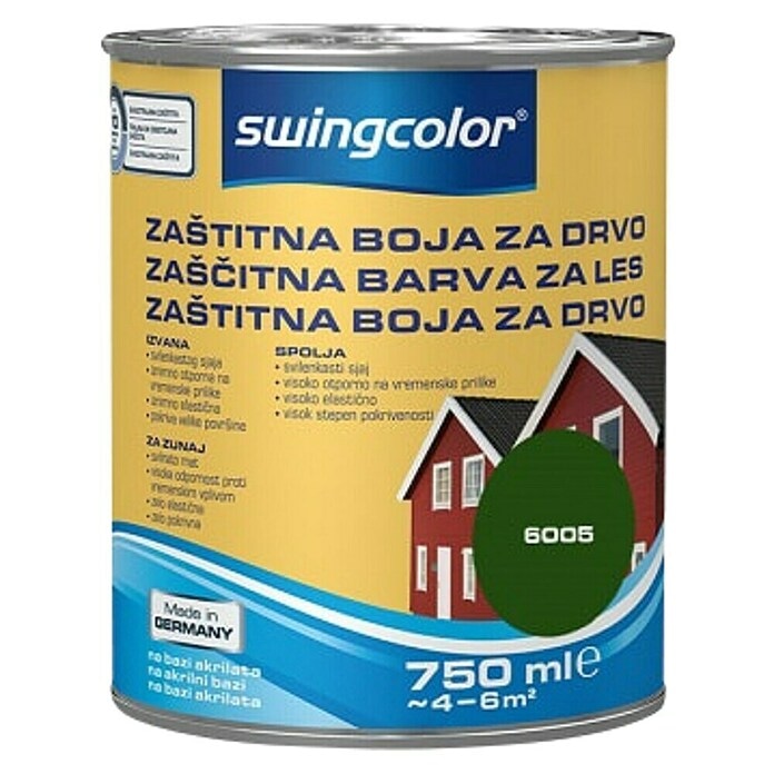 swingcolor Akrilna zaščitna barva za les 3 I - Akcija v trgovini Bauhaus