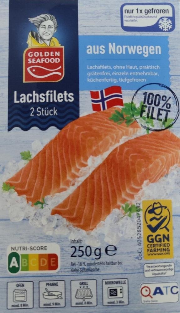 File lososa 250 g Golden Seafood - Akcija v trgovini Hofer