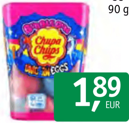 BONBONI CHUPA CHUPS 90 g - Akcija v trgovini Jager