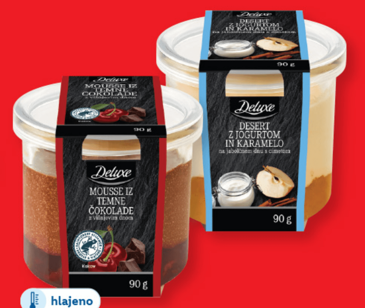 Deluxe Sladica v kozarčku 80/90 g - Akcija v trgovini Lidl