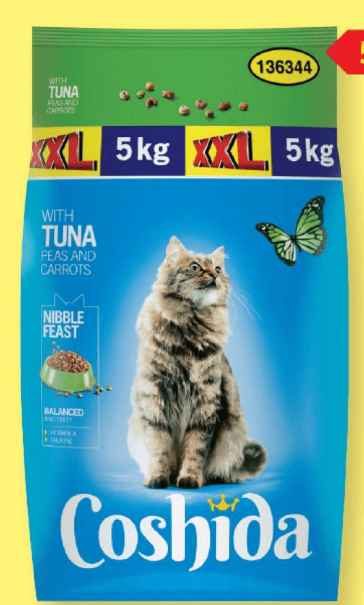 Coshida Briketi za mačke 5 kg - Akcija v trgovini Lidl