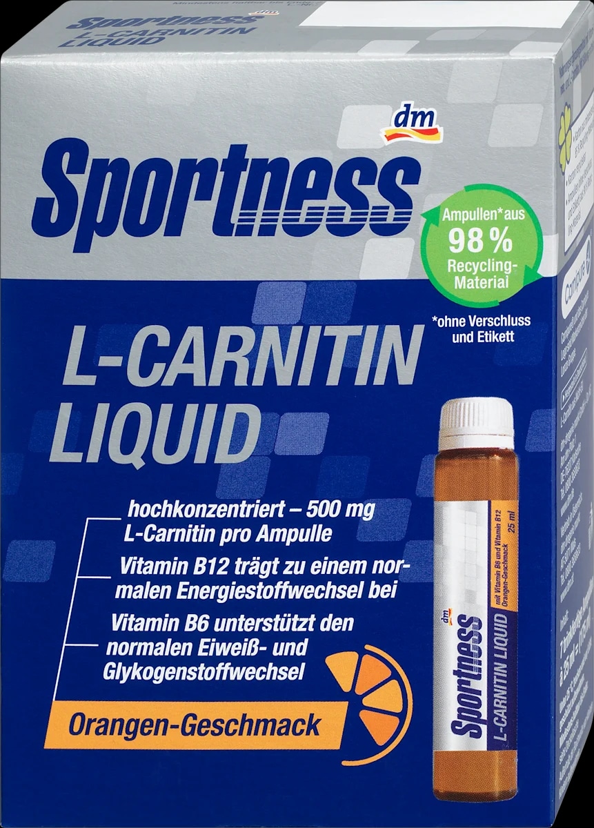 Sportness L-Carnitin prehransko dopolnilo 175 ml Akcija v trgovini Dm