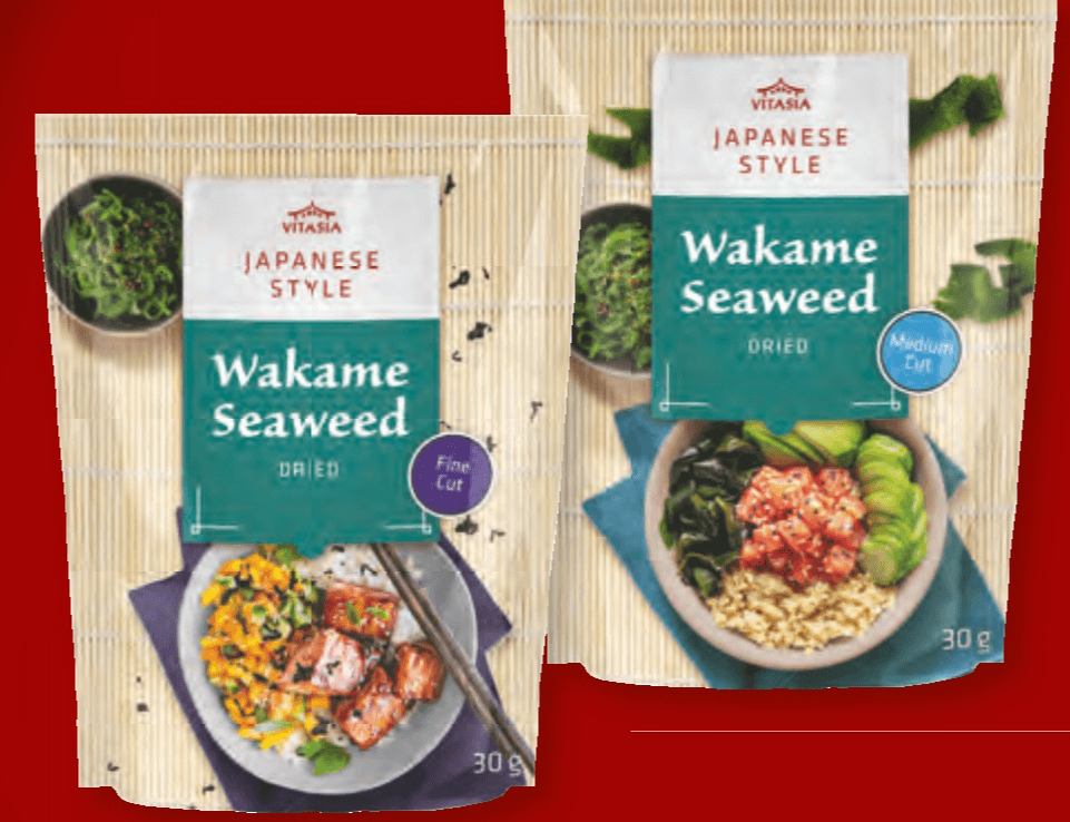 Sušene alge „Wakame" 30 g VITASIA JAPANESE STYLE - Akcija v trgovini Lidl