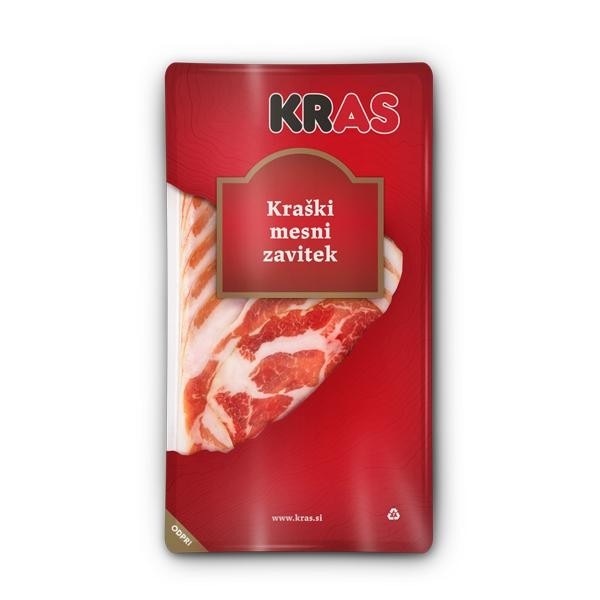 Pakirane mesnine Kras Akcija v trgovini Spar